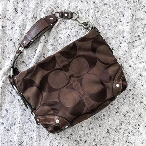 Coach brown bag with c’s